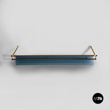 画像をギャラリービューアに読み込む, Wall coat rack with hat rack, 1960s
