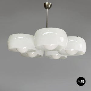 Chandelier Pentaclinio by Vico Magistretti for Artemide, 1970s