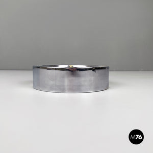 Round table ashtray in steel by Dada International Design, 1980s