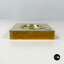 Load image into Gallery viewer, Square ashtray in brass, 1960s
