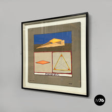 Load image into Gallery viewer, Painting by Lucio by Pezzo for Tisettanta, 1970s
