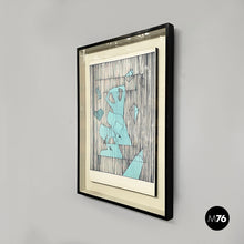Load image into Gallery viewer, Abstract painting on paper, 1980s
