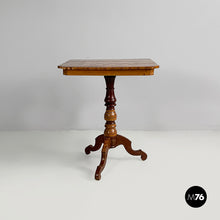 Carica l'immagine nel visualizzatore di Gallery, Wooden chessboard table, 1930s
