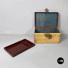 Load image into Gallery viewer, Box in wood and paper, 1950s
