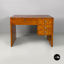 Load image into Gallery viewer, Desk in wood and steel, 1930s
