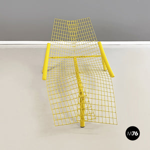 Deck chair Swing Rete  by Giovanni Offredi for Saporiti, 1980s