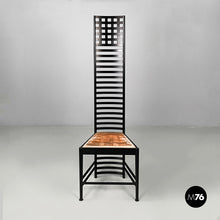 将图片加载到图库查看器，Chairs Hill House by Charles Rennie Mackintosh for Cassina, 1980s

