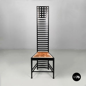 Chairs Hill House by Charles Rennie Mackintosh for Cassina, 1980s