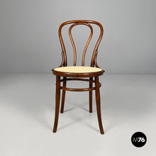 Load image into Gallery viewer, Chairs in wood and straw, early 1900s
