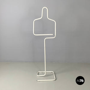 White metal valet stand by Gieffe, 1970s