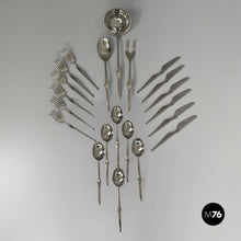 Carica l'immagine nel visualizzatore di Gallery, Cutlery set Ergonomica by Angelo Mangiarotti for Mepra, 1980s
