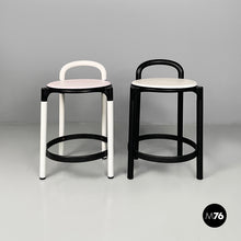 将图片加载到图库查看器，Stools by Anna Castelli Ferrieri for Kartell, 1980s
