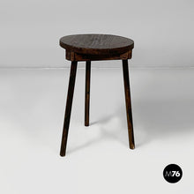 画像をギャラリービューアに読み込む, Stool in wood, 1930s
