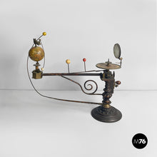 Load image into Gallery viewer, Mechanical tellurium in brass and cast iron, mid 1800s
