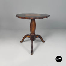 Carica l'immagine nel visualizzatore di Gallery, Inlaid wooden dining table, mid-1800s
