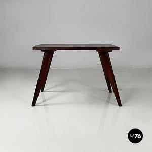 Coffe table in dark wood, 1960s