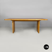 Carica l'immagine nel visualizzatore di Gallery, Dining table in wood, 1980s
