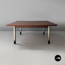 画像をギャラリービューアに読み込む, Coffe table in wood and metal, 1960s
