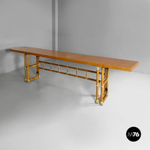 Load image into Gallery viewer, Dining table or console by Lyda Levi for McGuire Company, 1970s
