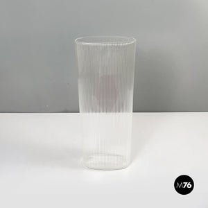 Glass vase by Roberto Faccioli, 1990s