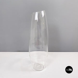 Glass vase by Roberto Faccioli, 1990s