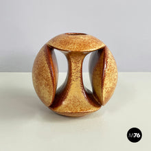 Load image into Gallery viewer, Sculptural ceramic vase by Gabbianelli ,1960s
