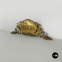 Carica l'immagine nel visualizzatore di Gallery, Venchi brass sign, 1940s
