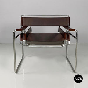 Armchairs Wassily by Marcel Breuer for Gavina, 1960s