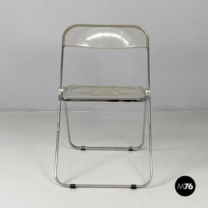 Chairs Plia by Giancarlo Piretti for Anonima Castelli, 1970s