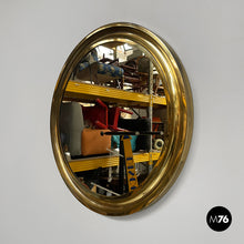 Load image into Gallery viewer, Wall mirror in brass, 1950s
