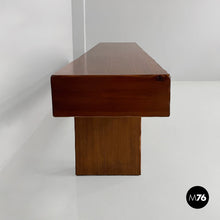 Carica l'immagine nel visualizzatore di Gallery, Solid wood console, 1970s
