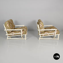 Load image into Gallery viewer, Armchairs by Lyda Levi for McGuire Company, 1970s
