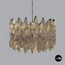 Charger l'image dans la galerie, Chandelier Poliedri by Carlo Scarpa for Venini, 1960s
