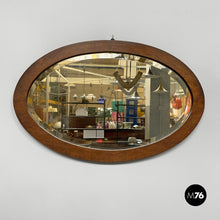 Load image into Gallery viewer, Wooden wall mirror, 1940s
