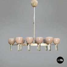 将图片加载到图库查看器，Chandelier by Archimede Seguso for Seguso Vetri d&#39;Arte, 1950s
