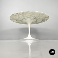 将图片加载到图库查看器，Round dining table Tulip by Eero Saarinen for Knoll, 2000s
