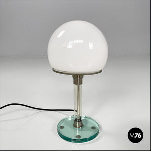 Table lamp WG 24 by Wilhelm Wagenfeld for Tecnolumen, 1980s