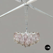 Charger l'image dans la galerie, Chandelier Poliedri by Carlo Scarpa for Venini, 1960s
