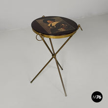 画像をギャラリービューアに読み込む, Coffee table in brass, 1950s

