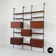 Load image into Gallery viewer, Bookcase series Selex for Industria Mobili Barovero, 1960s
