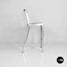 Carica l&#39;immagine nel visualizzatore di Gallery, Stool in aluminum Hudson by Philippe Starck for Emeco, 2000s
