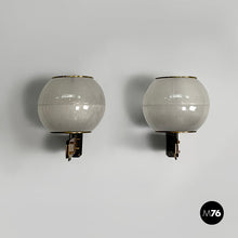 Charger l&#39;image dans la galerie, Wall lamps Feltre by Ignazio Gardella for Greco, 1960s
