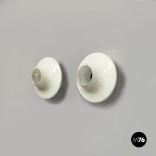 Carica l'immagine nel visualizzatore di Gallery, Wall lamps in opaline glass, 1970s
