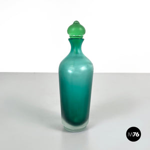 Decorative bottle with cap by Venini, 1990s