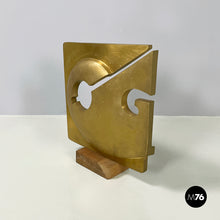 Carica l&#39;immagine nel visualizzatore di Gallery, Brass sculpture by Edmondo Cirillo, 1970s
