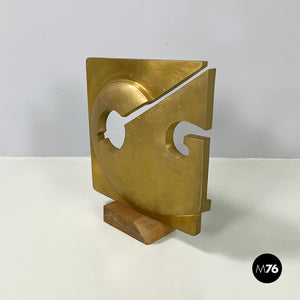 Brass sculpture by Edmondo Cirillo, 1970s