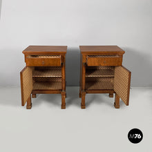 Load image into Gallery viewer, Bedside tables in wood, early 19th century
