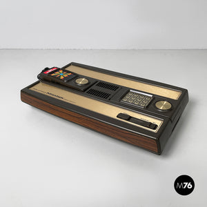 Console Intellivision and Tron deadly discs videogame by Mattel, 1980s