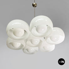 Charger l&#39;image dans la galerie, Chandelier Eptaclinio by Vico Magistretti for Artemide, 1970s
