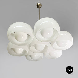 Chandelier Eptaclinio by Vico Magistretti for Artemide, 1970s